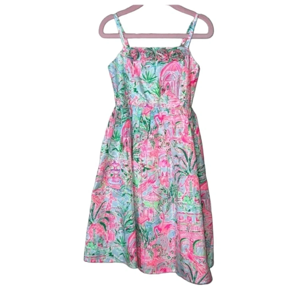 Lilly Pulitzer Bellamy Print MIDI dress size 5